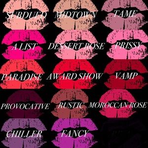 Professional lip stains